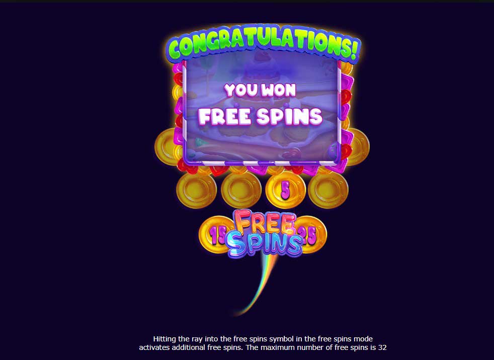 Candy Strike slot game free spins